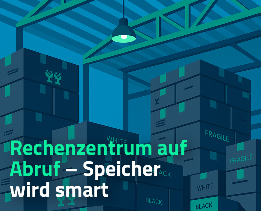 Storage on Demand: Flexible Speicherlösung